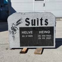 (60x50cm)Надгробный камень и гравировка 