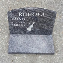 (50x35x3CM )  Hauaplaat + Graniidist alus