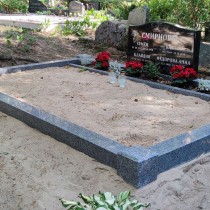 Гранитная оградa - Памятники | Надгробные плитки