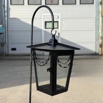 Металлический подвесной могильный фонарь