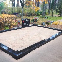 Graniidist hauapiire - Hauapiirded | Hauakivid | Hauaplaadid - Hauakivi Salong OÜ