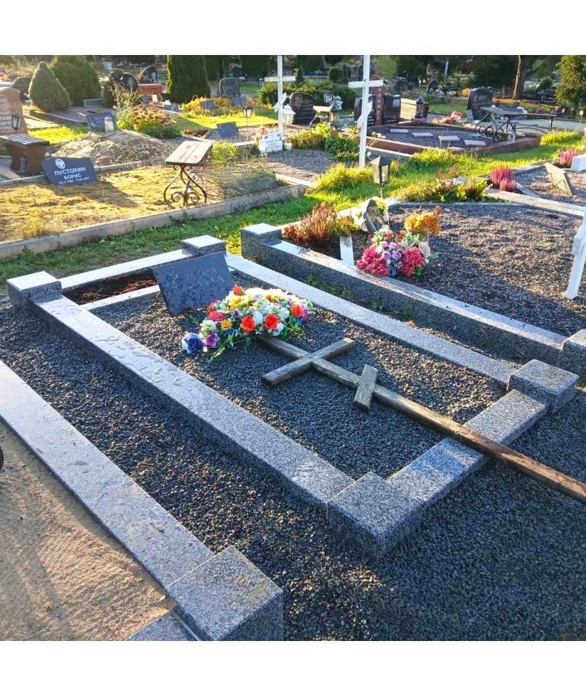 Гранитные ограды - Ограды для могил и Памятники