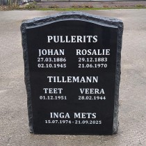 Hauakivi ja hauapiirded - Tallinnas ja üle Eesti