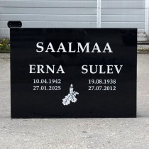 Tellite hauakivi meilt, siis nime ja numbrite graveerimine on tasuta