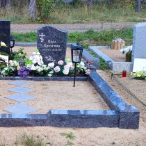 Järelmaksu võimalus hauapiiretele - Graniidist Hauapiirded