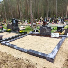 Возможность рассрочки - Ограды для могил - Гранитные ограды