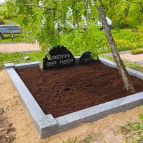 Гранитная оградa - Ограды для могил | Памятники