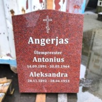 Самый большой выбор памятников в наличии - выполняем работы по всей Эстонии - Памятники | Надгробные плитки | Ограды для могил